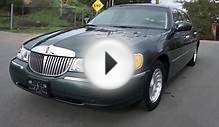 1 Owner 1998 Lincoln Town Car 43k Orig miles Executive