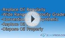 Autoshop 101: Engine Oil Class