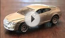 BENTLEY CONTINENTAL GT Matchbox car review by CGR Garage