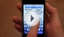 CarCost Calculator iPhone App Demo - DailyAppShow
