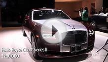 NY Auto Show: Top 5 Most Expensive Cars