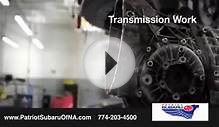 Subaru Maintenance - Oil Change Near North Smithfield, RI