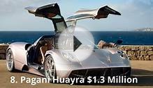 Top 10 Most Expensive Cars In The World I 10 Most